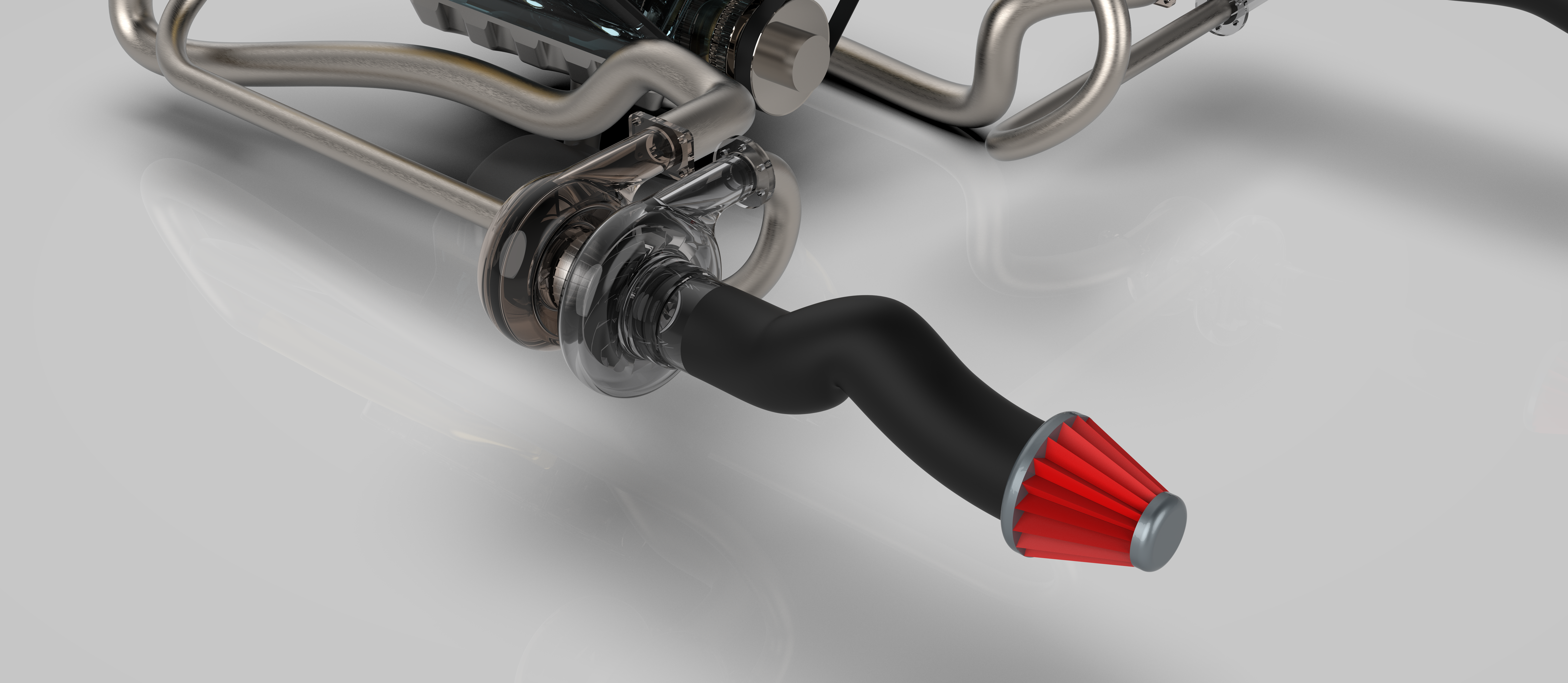 V6 Model双涡轮增压6缸发动机